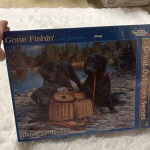 New Gone Fishin' 1000 Piece Puzzle